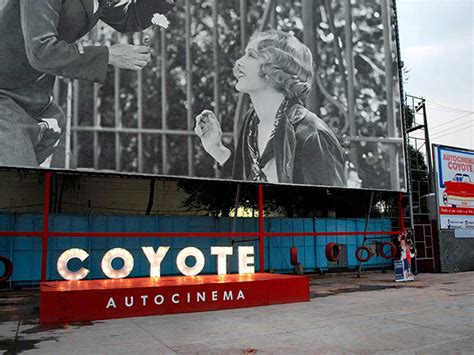 Autocinema Coyote - Polanco exterior