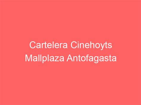 Cinehoyts Mallplaza Sur sala