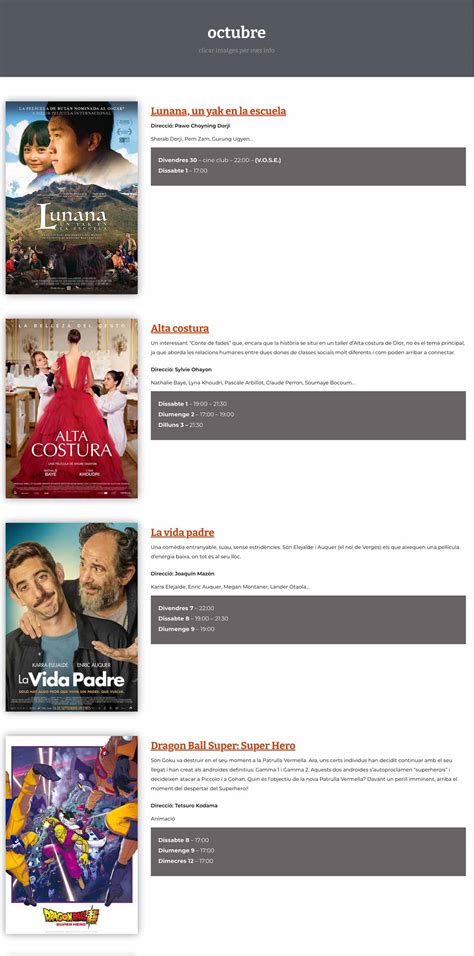 Cinema Montgrí interior