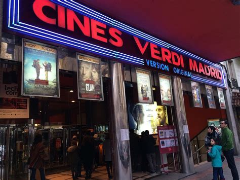 Cines Verdi Madrid interior